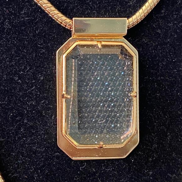 Kate Spade NY‎ Gold & Black Pendant Necklace - Picture 2 of 5